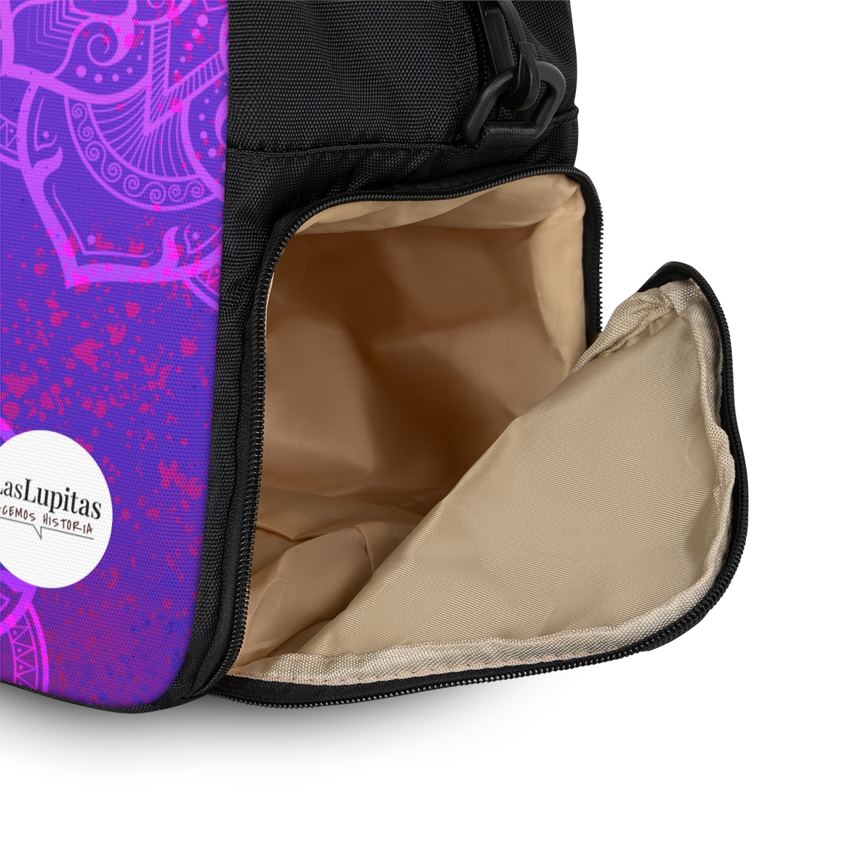 Bolso Fitness Mandalas Violeta Intenso - Image 5