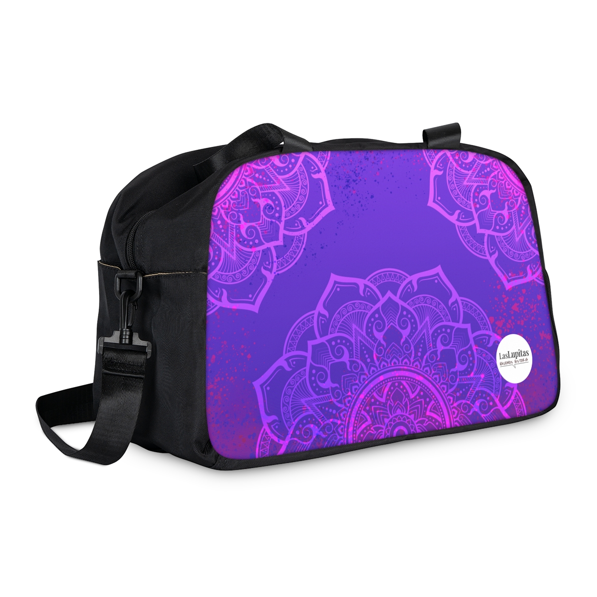 Bolso Fitness Mandalas Violeta Intenso - Image 2