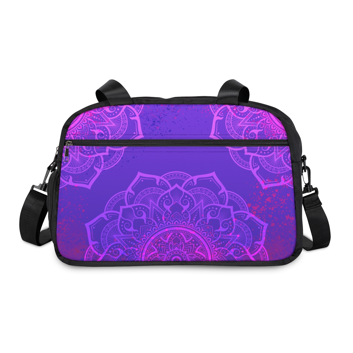 Bolso Fitness Mandalas Violeta Intenso - Image 3