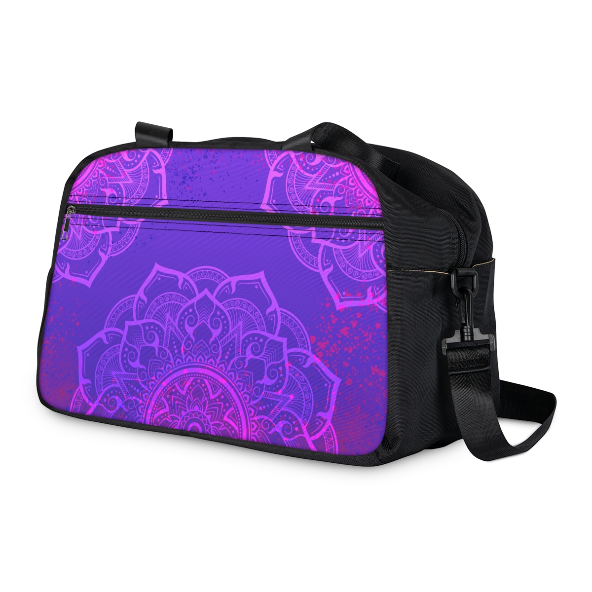 Bolso Fitness Mandalas Violeta Intenso - Image 4