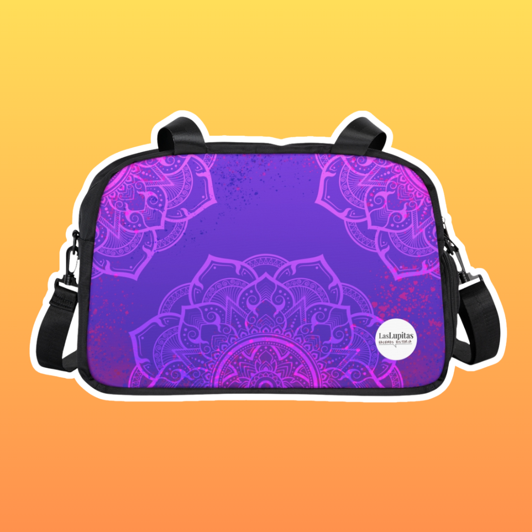 Bolso Mandalas Violeta Intenso